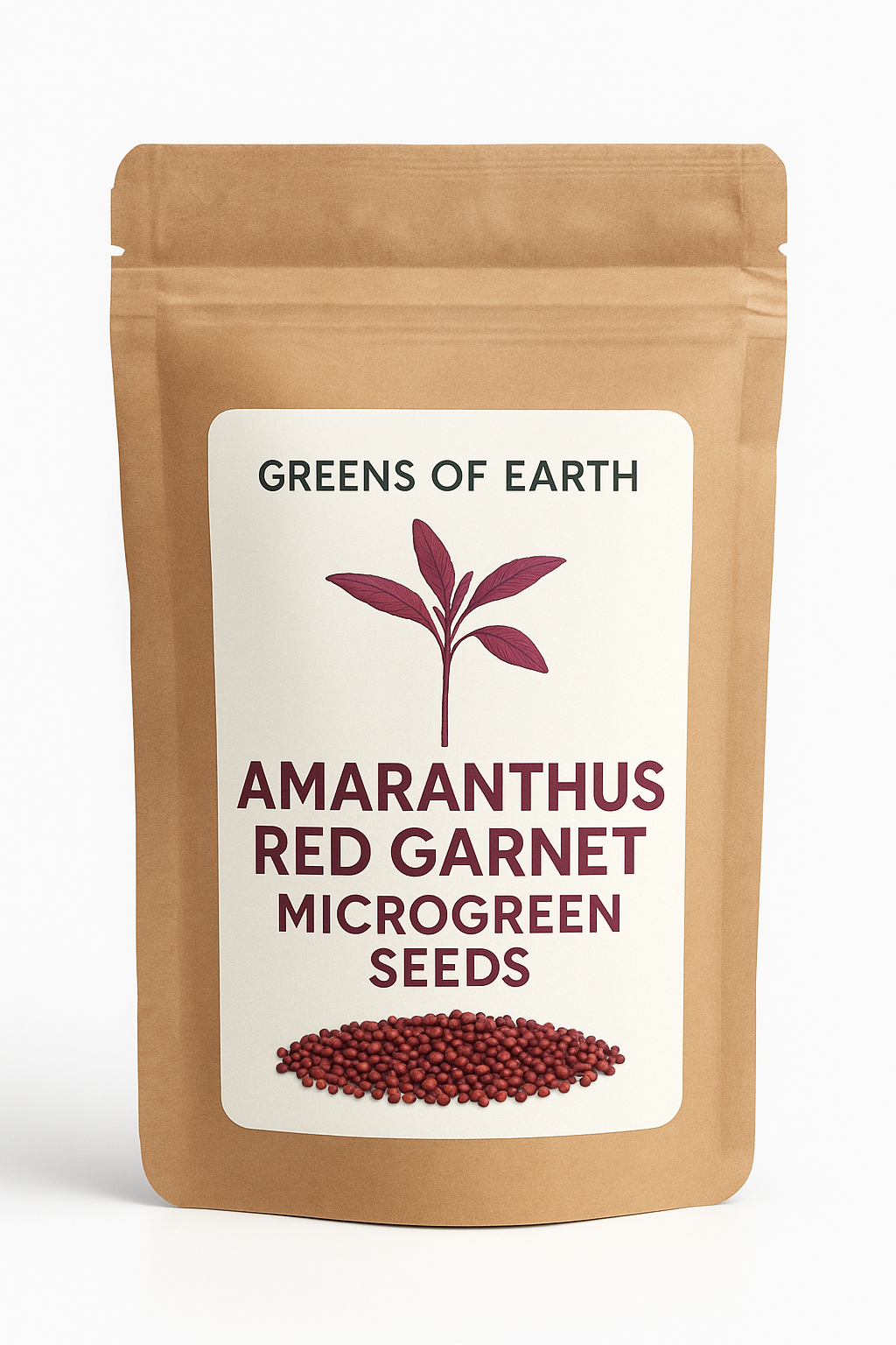 Amaranthus Red Garnet Microgreen - Indian