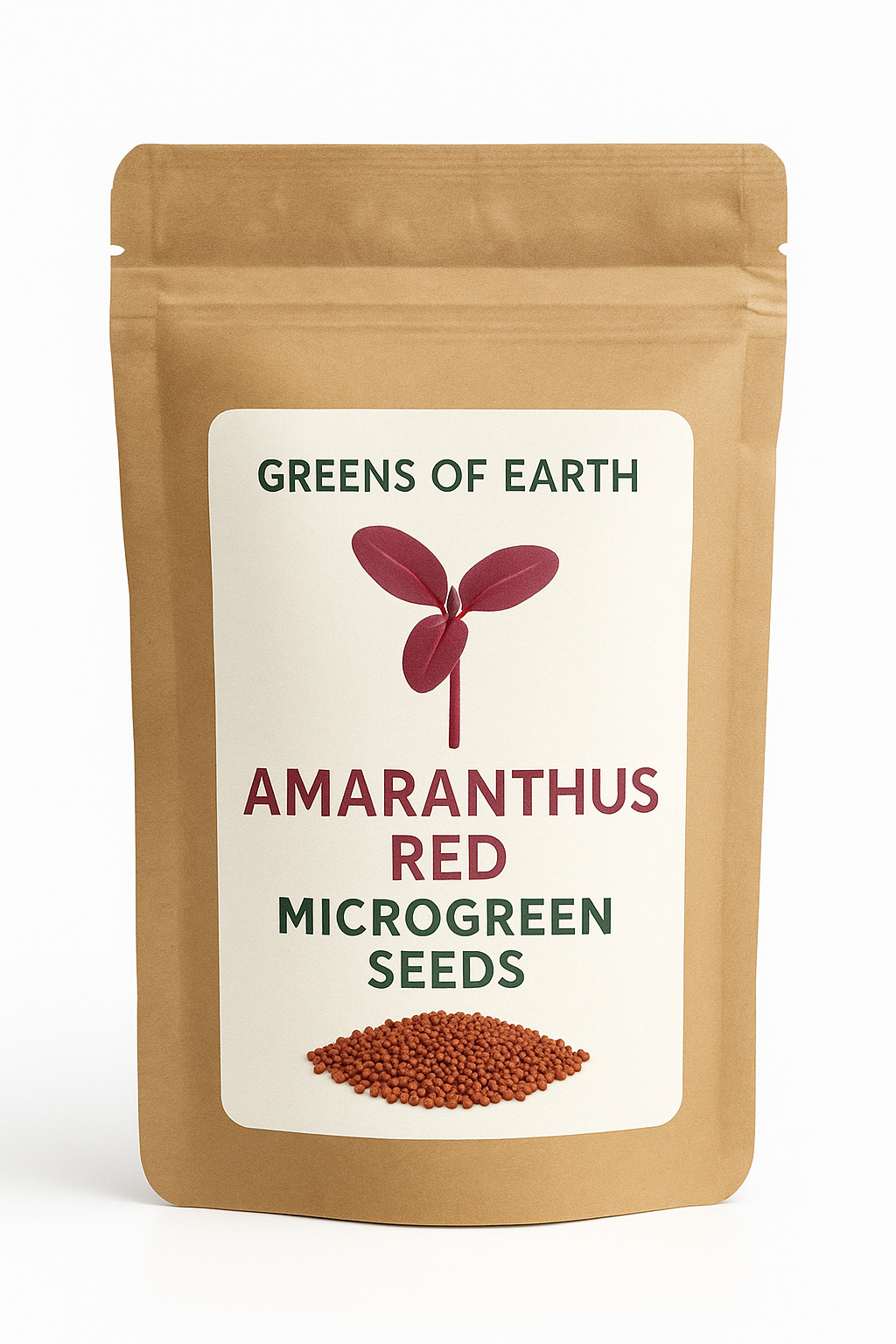 Amaranthus Red Microgreen