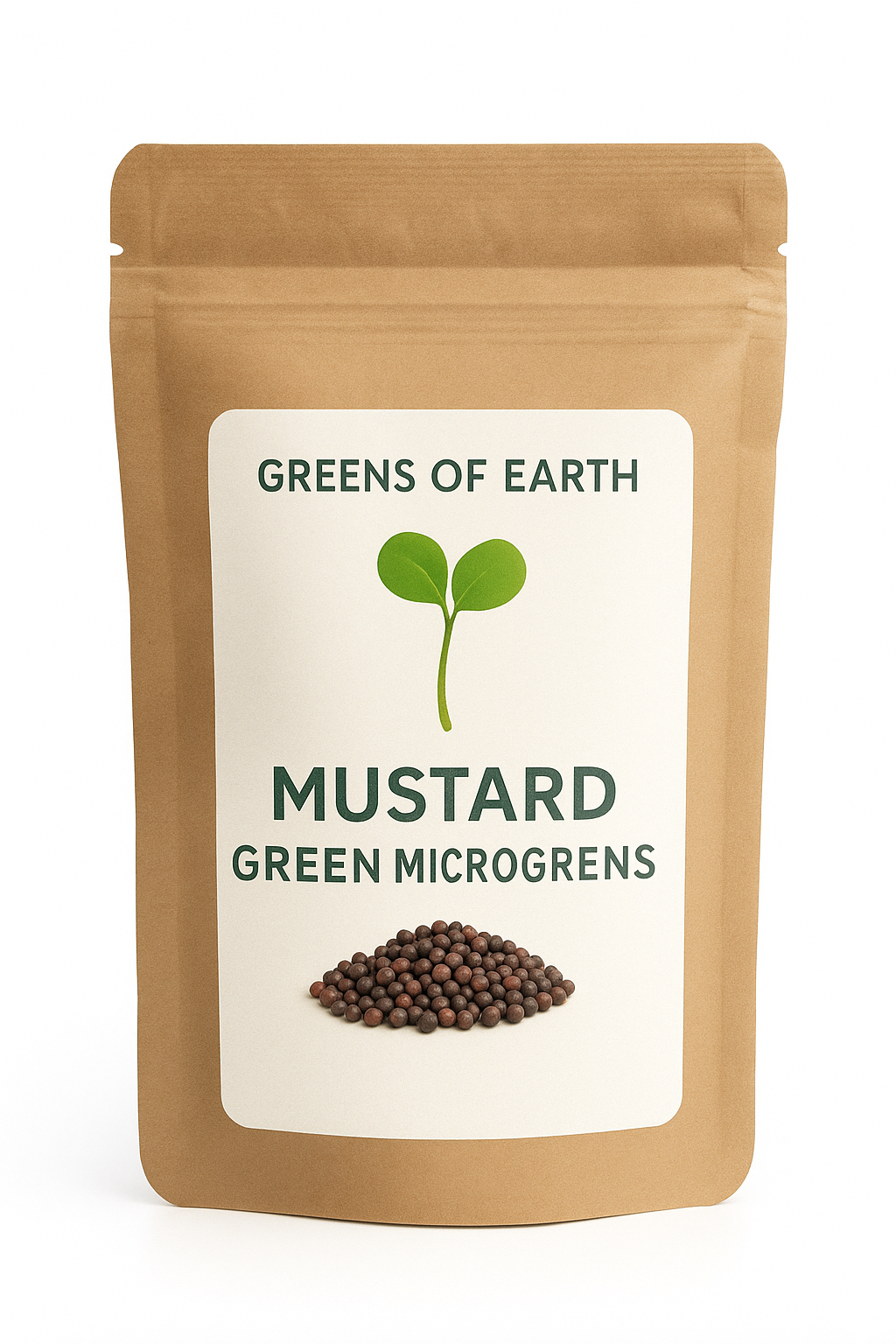 Mustard Green Microgreens