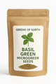 Basil Green Microgreens