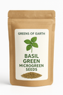 Basil Green Microgreens